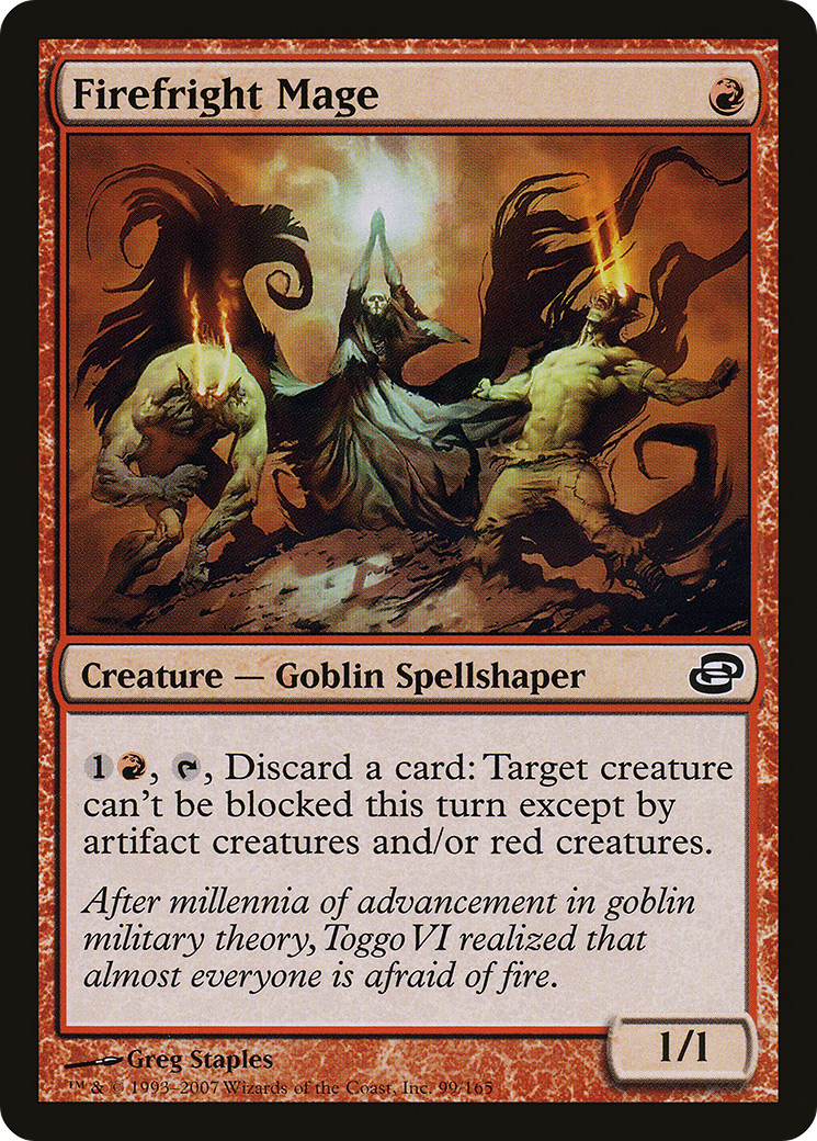 Firefright Mage [Planar Chaos]-1