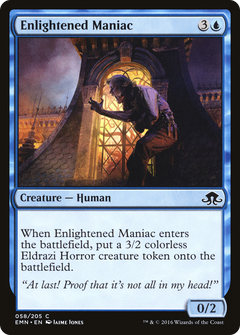 Enlightened Maniac [Eldritch Moon]-1
