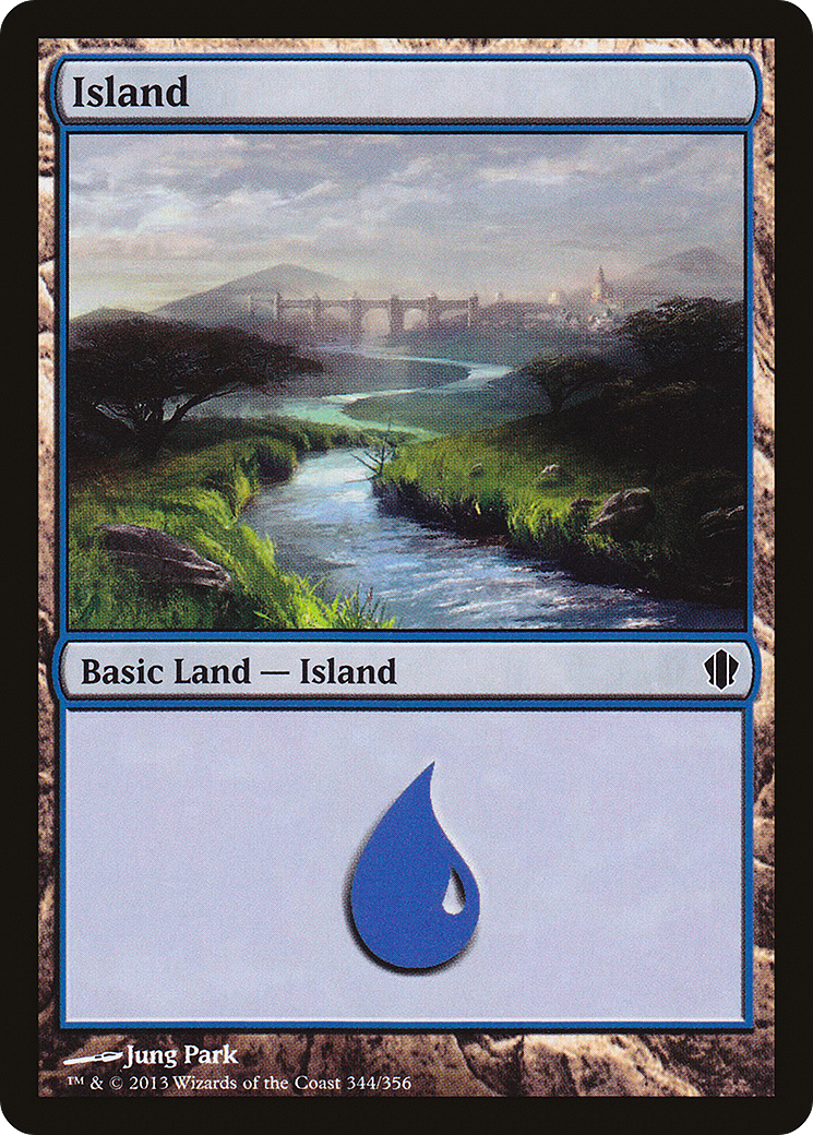 Island (344) [Commander 2013]-1
