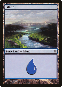 Island (344) [Commander 2013]-1