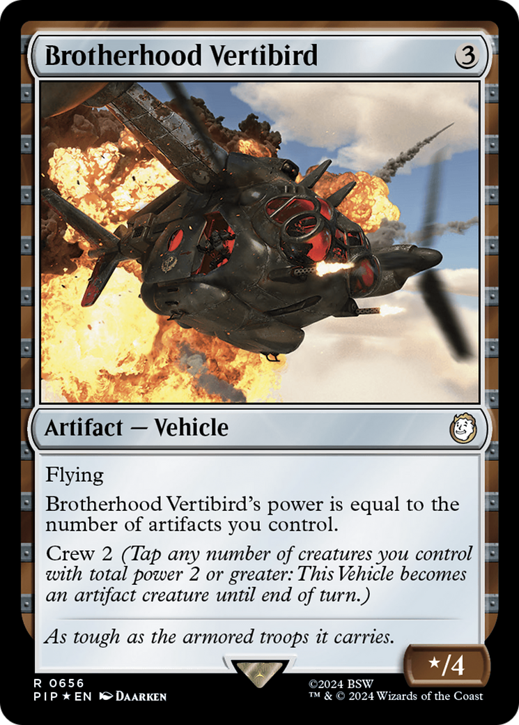 Brotherhood Vertibird (Surge Foil) [Fallout]-1