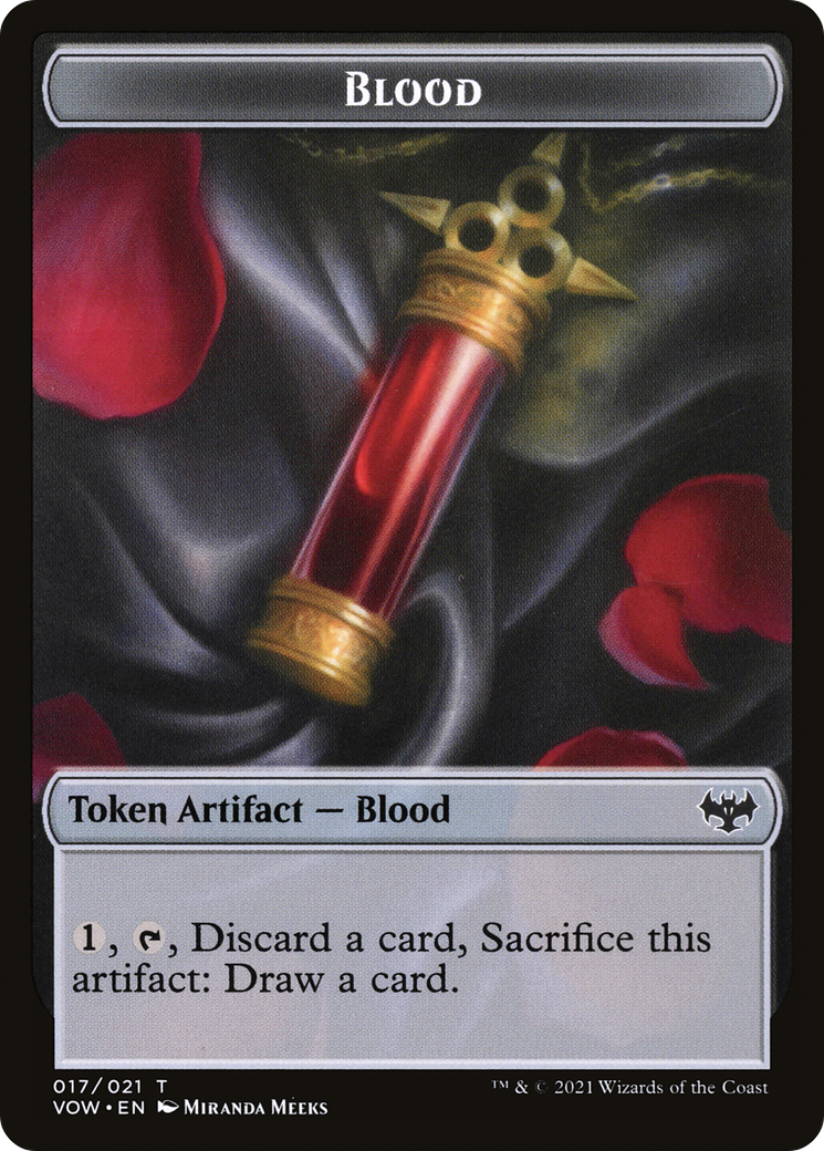 Blood (TVOW-017) - Innistrad: Crimson Vow Tokens-1
