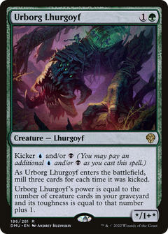 Urborg Lhurgoyf (DMU-186) - Dominaria United Foil-1