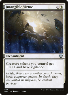 Intangible Virtue [Phyrexia: All Will Be One Commander]-1