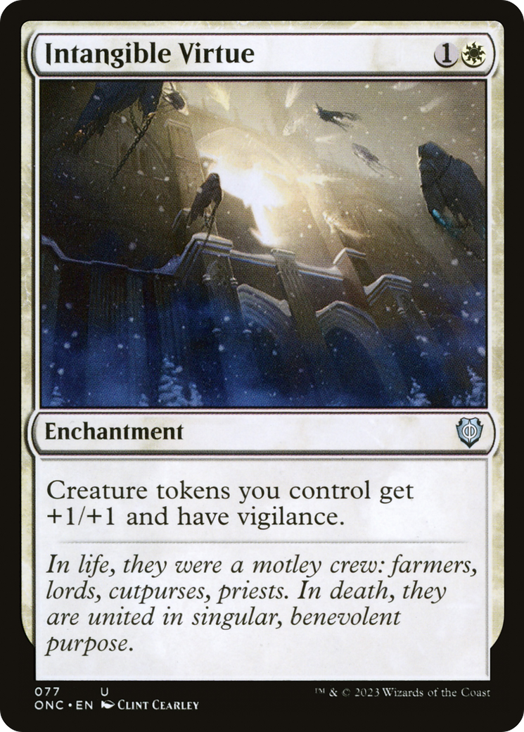 Intangible Virtue [Phyrexia: All Will Be One Commander]-1