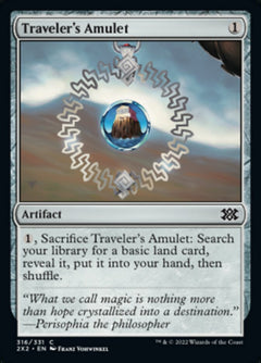 Traveler's Amulet [Double Masters 2022]-1