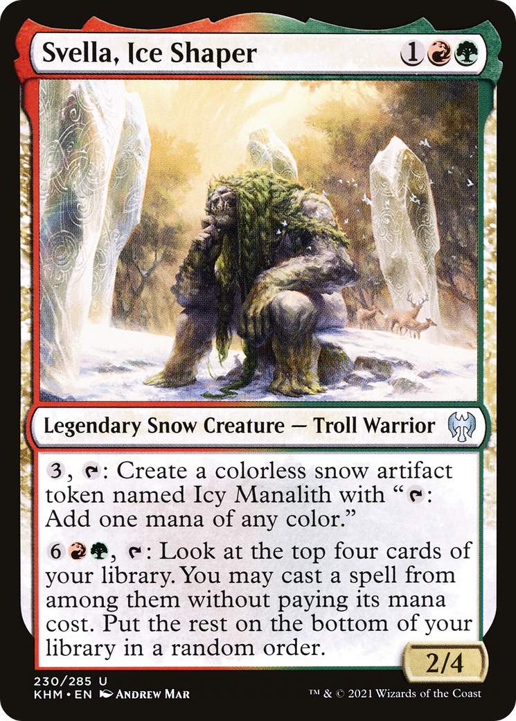 Svella, Ice Shaper [Kaldheim]-1