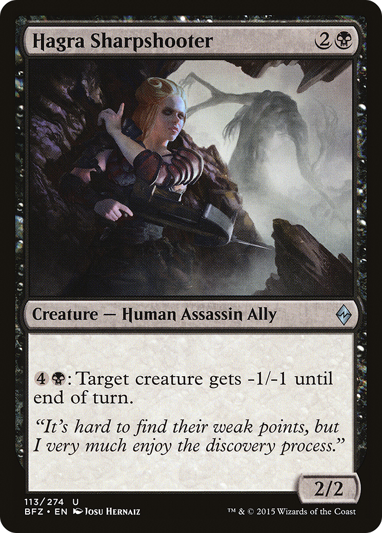 Hagra Sharpshooter [Battle for Zendikar]-1