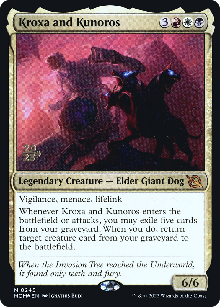 Kroxa and Kunoros [March of the Machine Prerelease Promos]-1