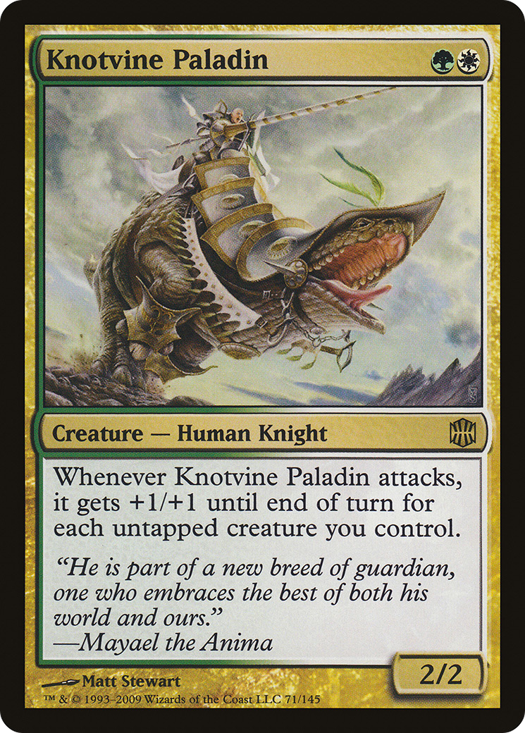 Knotvine Paladin [Alara Reborn]-1