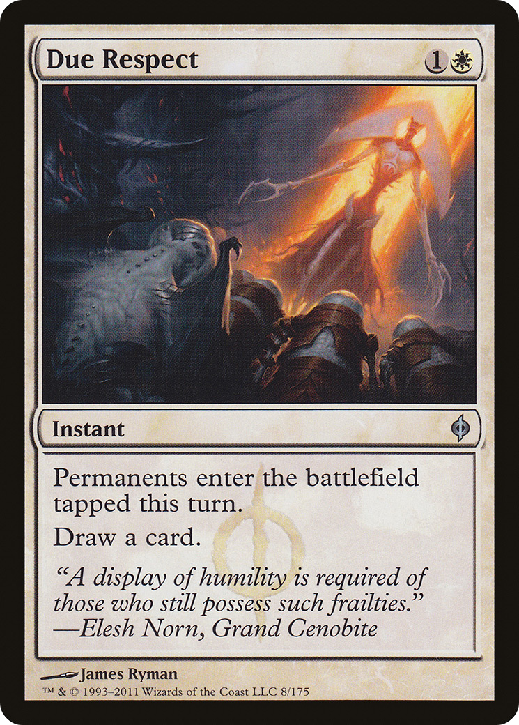 Due Respect [New Phyrexia]-1