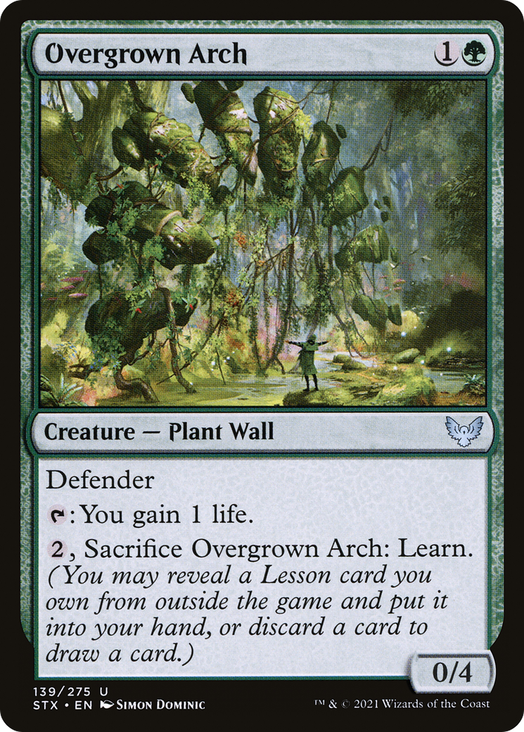 Overgrown Arch [Strixhaven: School of Mages]-1