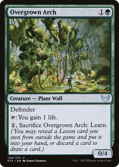 Overgrown Arch [Strixhaven: School of Mages]-1