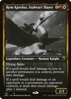 Rem Karolus, Stalwart Slayer [Innistrad: Double Feature]-1