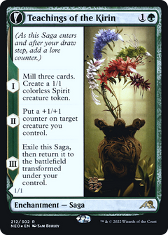 Teachings of the Kirin // Kirin-Touched Orochi [Kamigawa: Neon Dynasty Prerelease Promos]-3