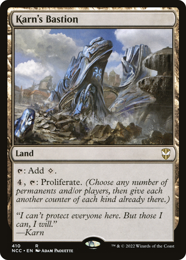 Karn's Bastion [Streets of New Capenna Commander]-1
