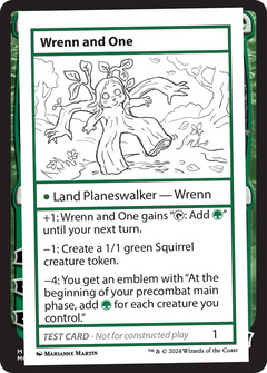 Wrenn and One [Mystery Booster 2 Playtest Cards]-1
