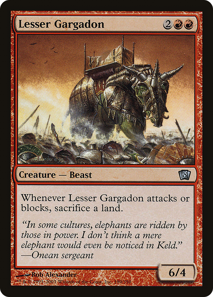 Lesser Gargadon [Eighth Edition]-1