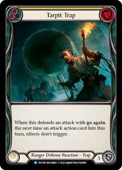 Tarpit Trap (Yellow) [OUT108] (Outsiders)  Rainbow Foil-1