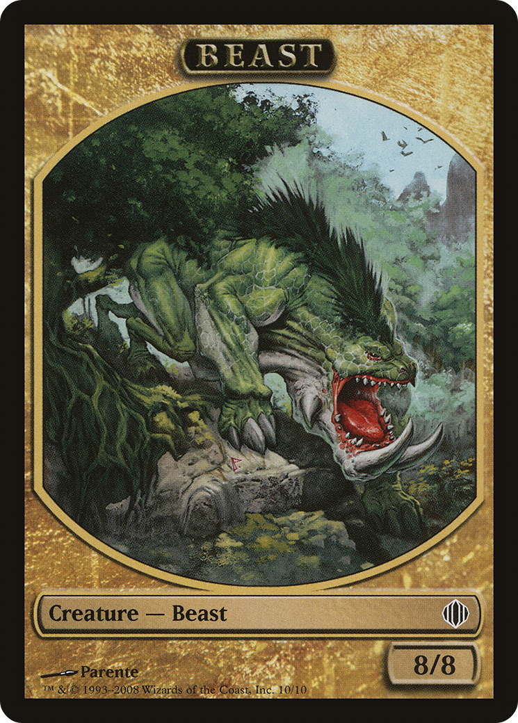 Beast Token [Shards of Alara Tokens]-1