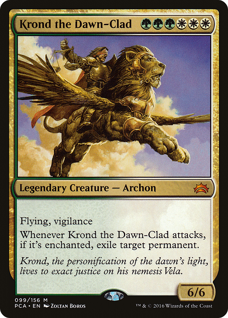Krond the Dawn-Clad [Planechase Anthology]-1