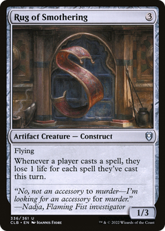 Rug of Smothering [Commander Legends: Battle for Baldur's Gate]-1