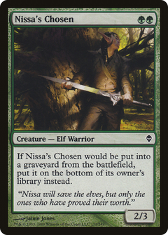 Nissa's Chosen [Zendikar]-1