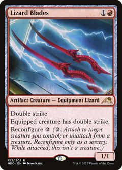 Lizard Blades [Kamigawa: Neon Dynasty]-1