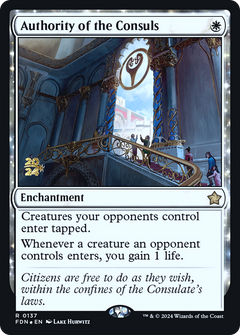 Authority of the Consuls [Foundations Prerelease Promos]-1