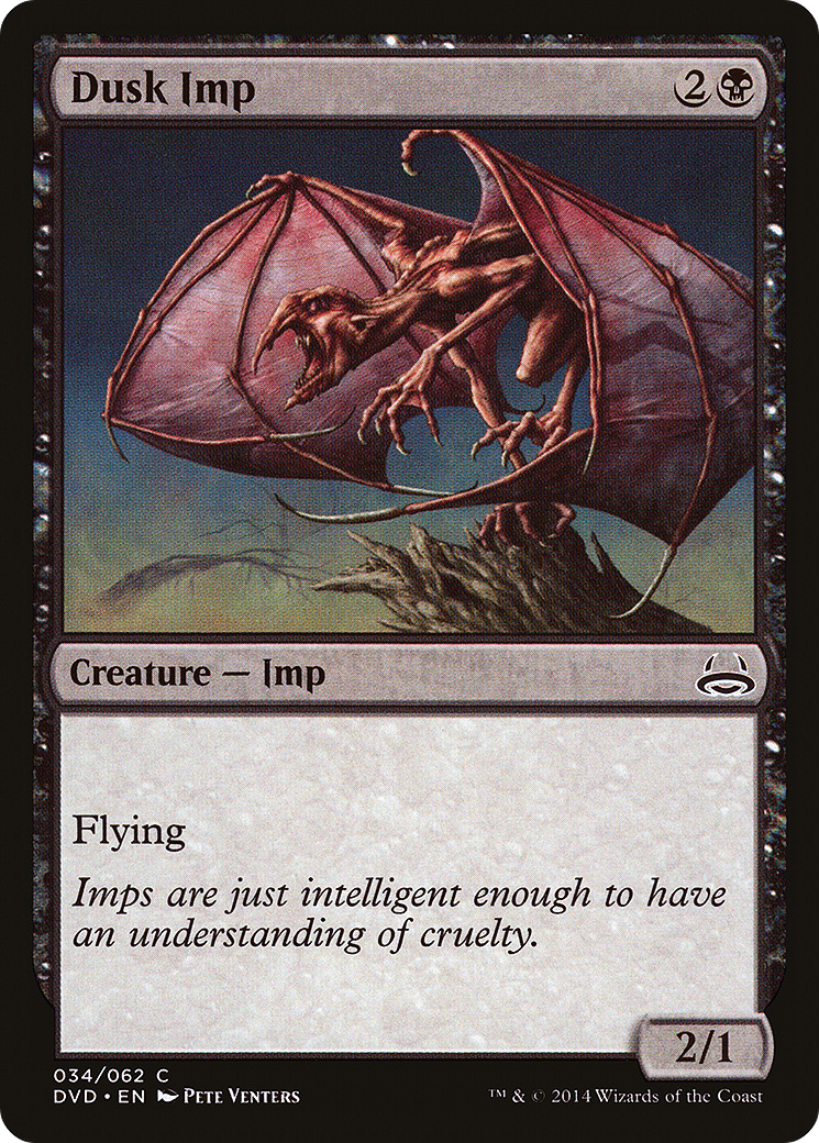 Dusk Imp (Divine vs. Demonic) [Duel Decks Anthology]-1