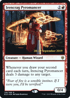 Irencrag Pyromancer [Throne of Eldraine Prerelease Promos]-1