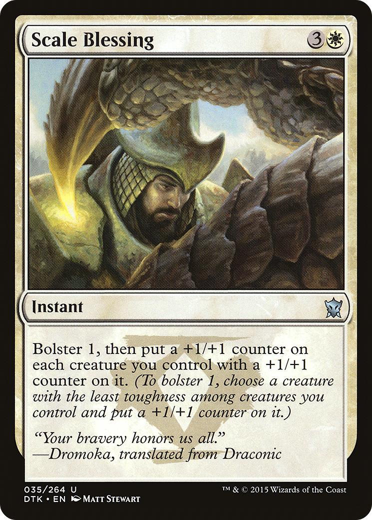Scale Blessing [Dragons of Tarkir]-1