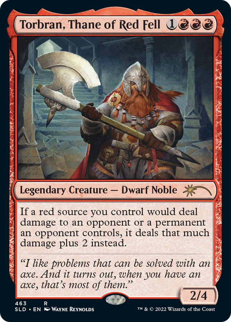 Torbran, Thane of Red Fell [Secret Lair Drop Series]-1