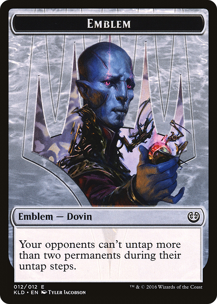 Dovin Baan Emblem [Kaladesh Tokens]-1