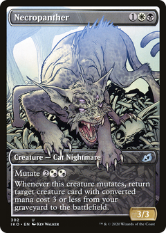 Necropanther (Showcase) [Ikoria: Lair of Behemoths]-1
