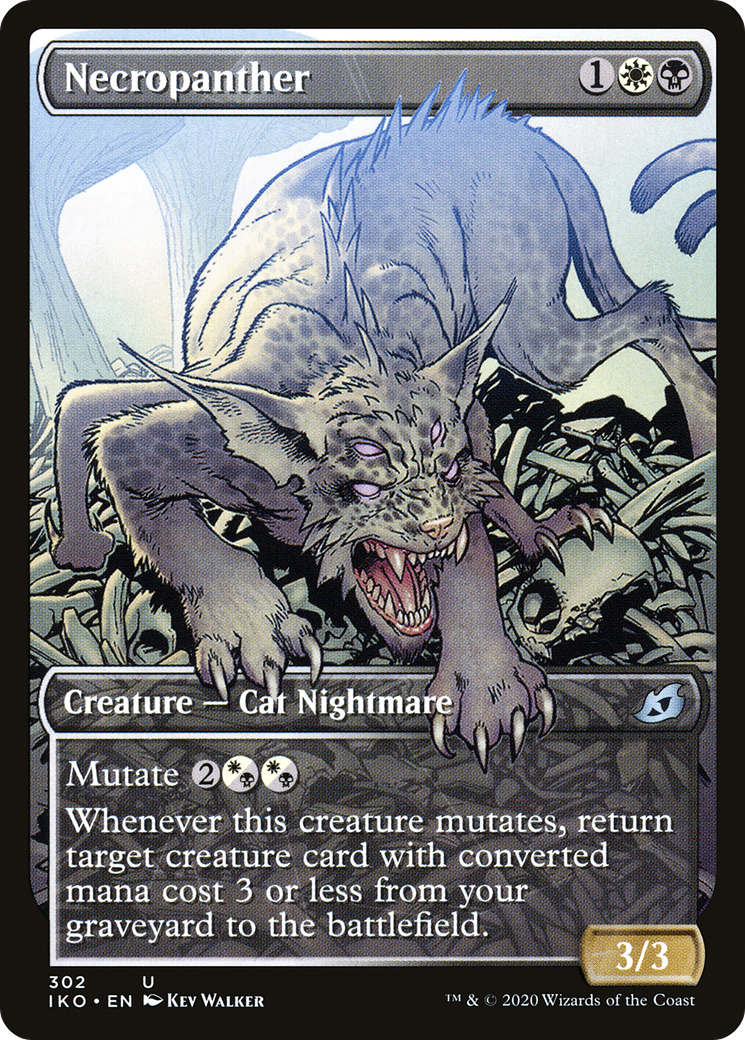 Necropanther (Showcase) [Ikoria: Lair of Behemoths]-1