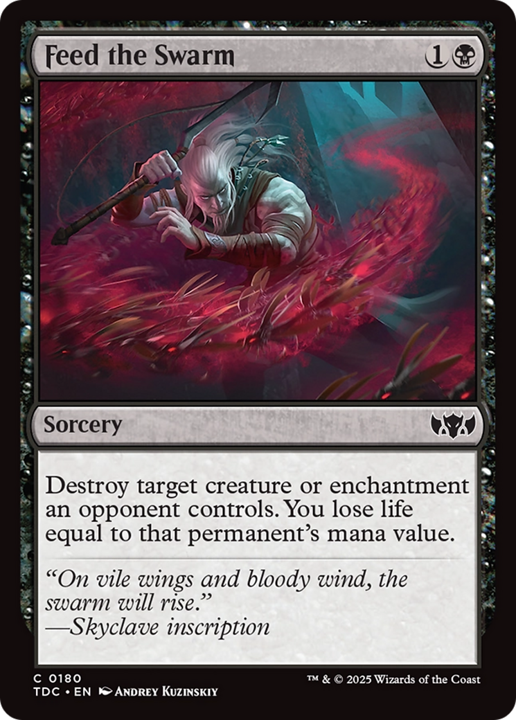 Feed the Swarm [Tarkir: Dragonstorm Commander]-1