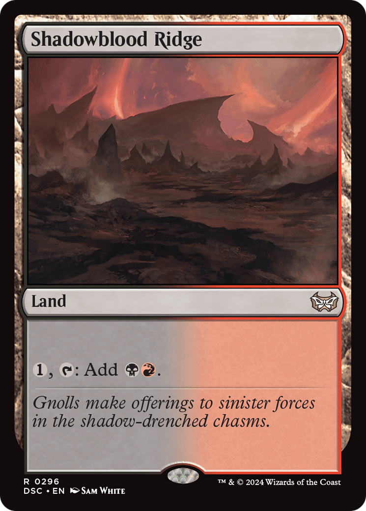 Shadowblood Ridge [Duskmourn: House of Horror Commander]-1