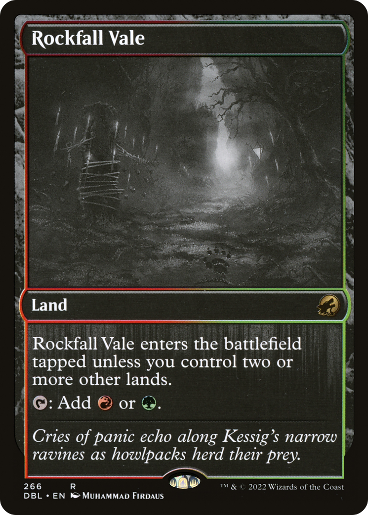 Rockfall Vale [Innistrad: Double Feature]-1
