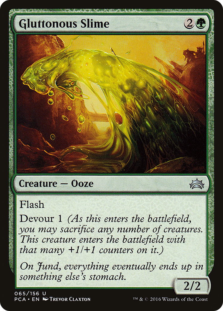 Gluttonous Slime [Planechase Anthology]-1