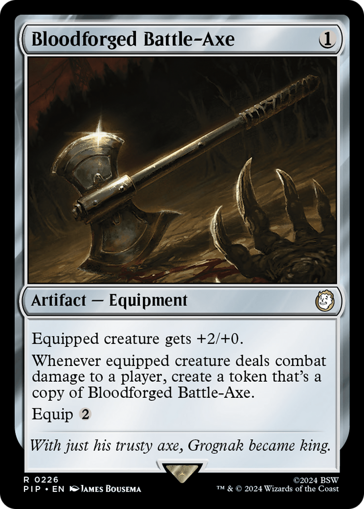 Bloodforged Battle-Axe [Fallout]-1