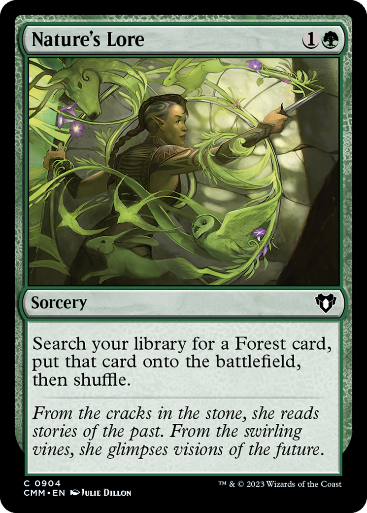 Nature's Lore [Commander Masters]-1