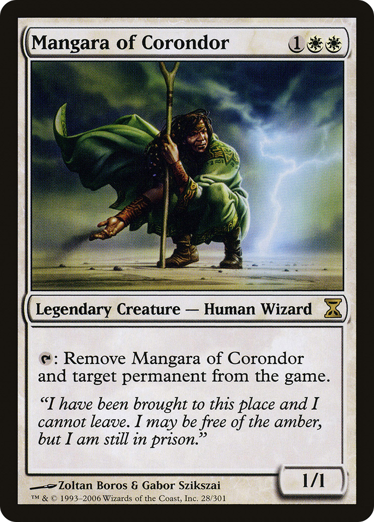 Mangara of Corondor [Time Spiral]-1