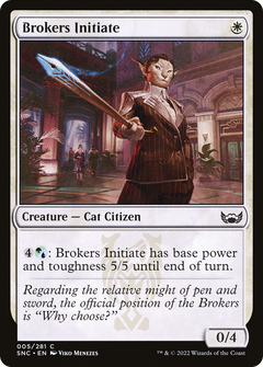 Brokers Initiate [Streets of New Capenna]-1