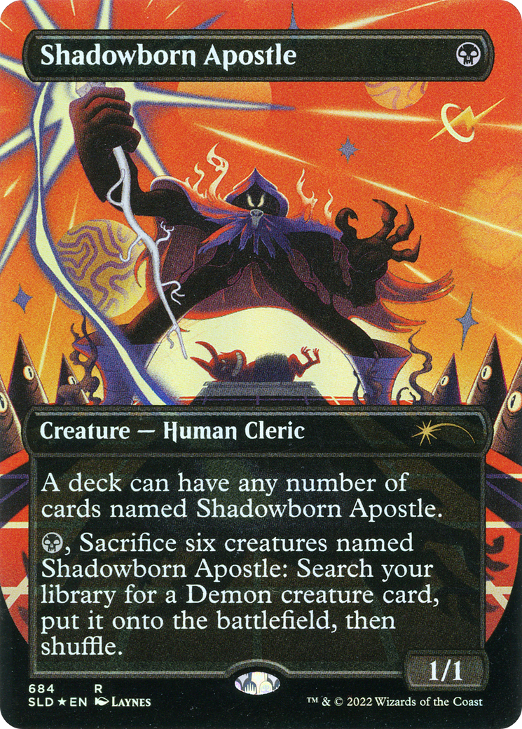 Shadowborn Apostle (Borderless) (684) [Secret Lair Drop Promos]-1