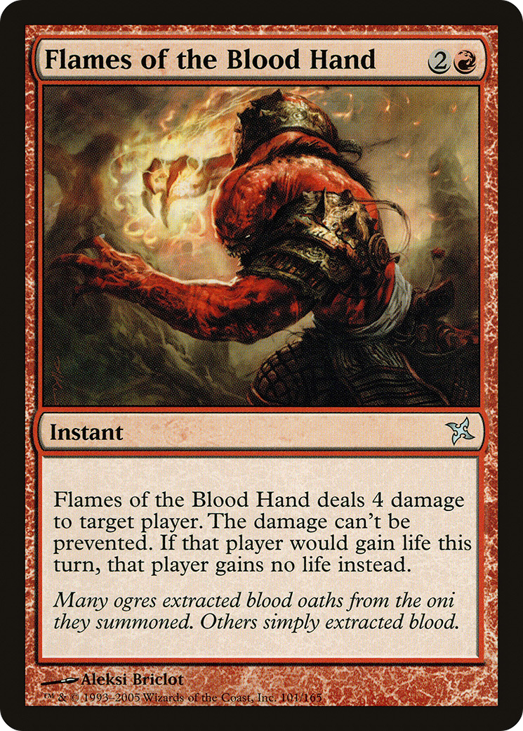 Flames of the Blood Hand [Betrayers of Kamigawa]-1