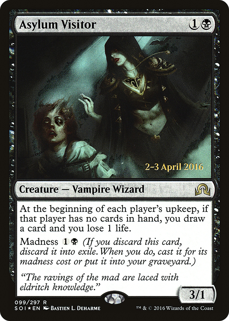 Asylum Visitor [Shadows over Innistrad Prerelease Promos]-1