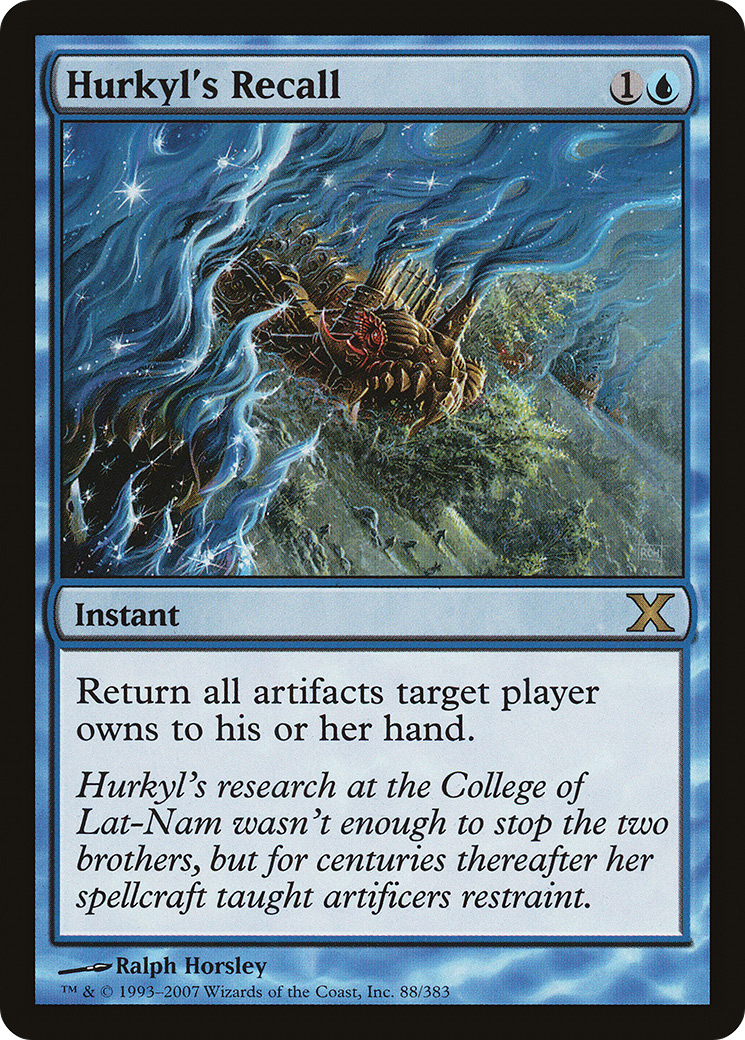 Hurkyl's Recall [Tenth Edition]-1
