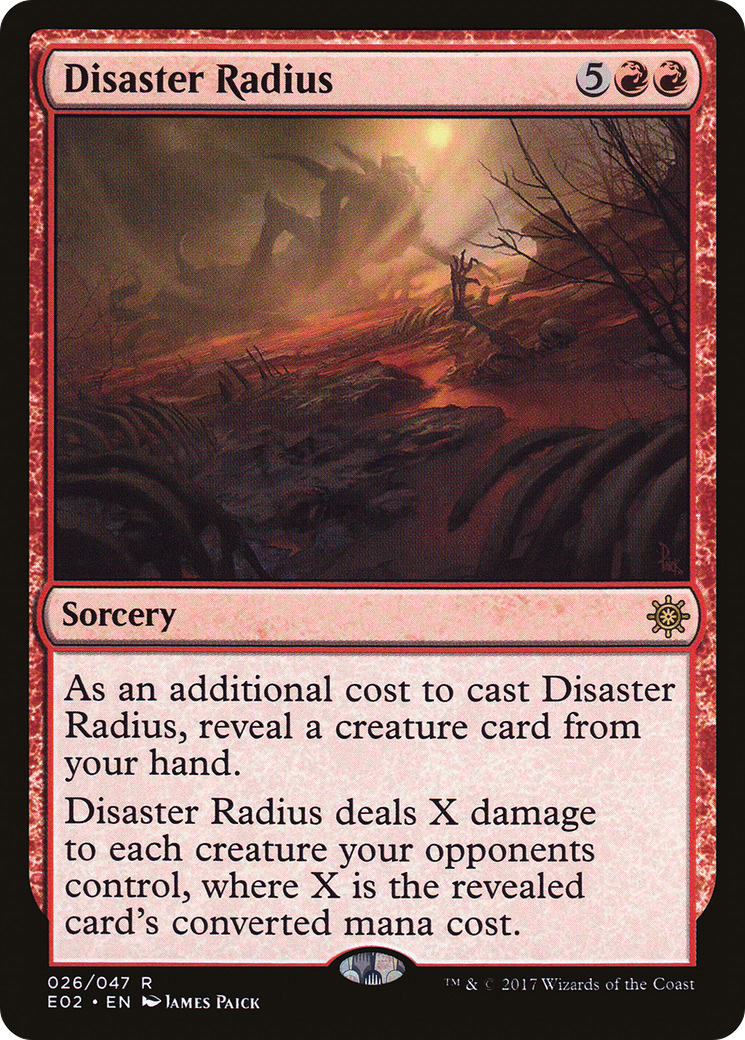 Disaster Radius [Explorers of Ixalan]-1
