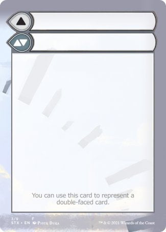 Helper Card (3/9) [Strixhaven: School of Mages Tokens]-1